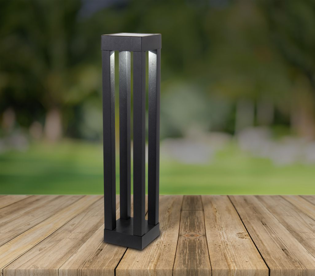 LED Solar-Erdspieß/Tischleuchte Lucius h: 54.4cm - IP44, kaltweiss, 0.5W