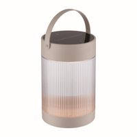 Coupar, Solar-Tischleuchte, Schwarz - LED-Modul 3.2W, IP44, schwarz
