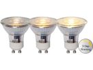 LED Leuchtmittel GU10 MR16 Spotlight Glass - GU10, 395Lm, 3000K, 4.4W, 220-240VAC