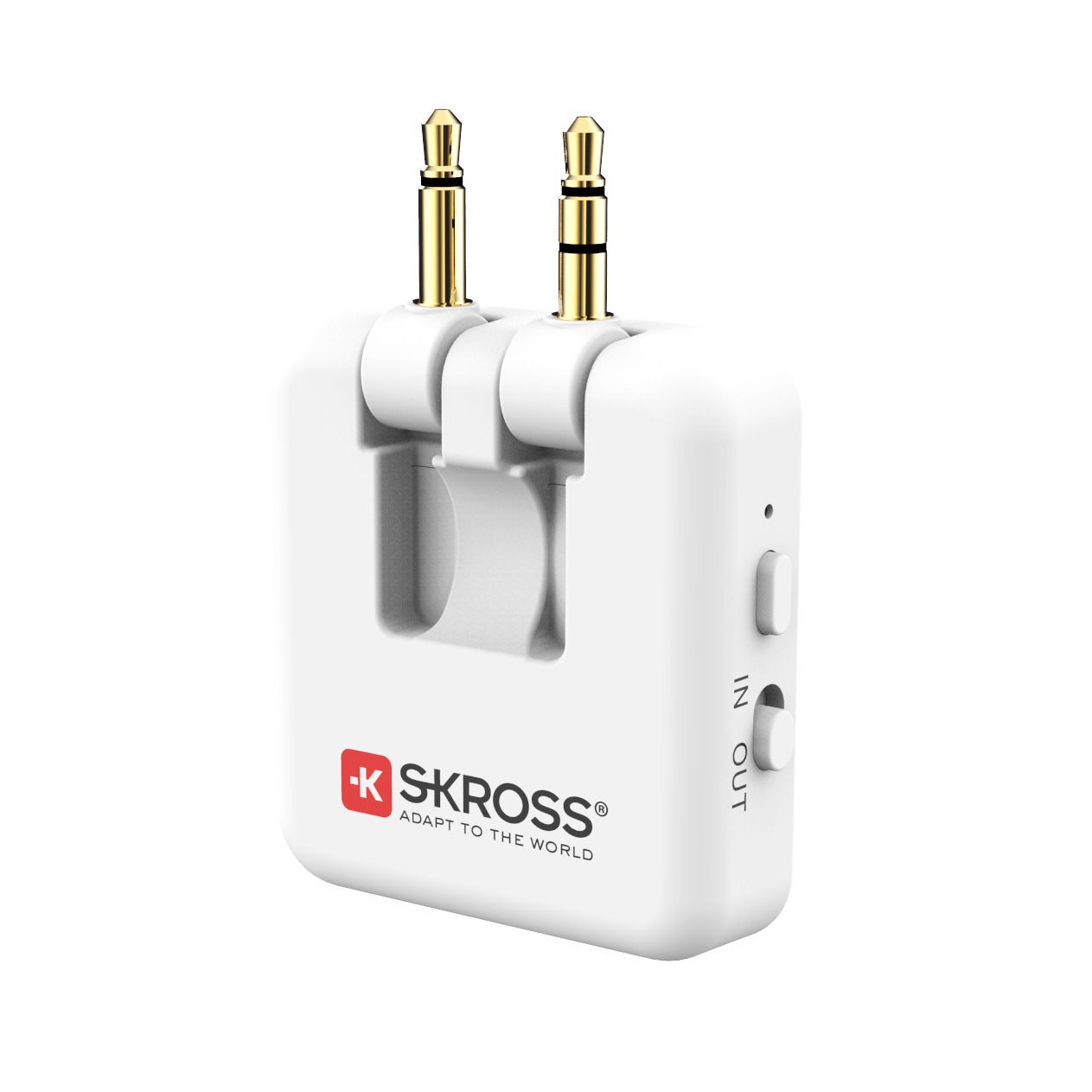 BUZZ - Alarm Cable Micro USB - 2-in-1, Transmitter & Receiver, weiss
