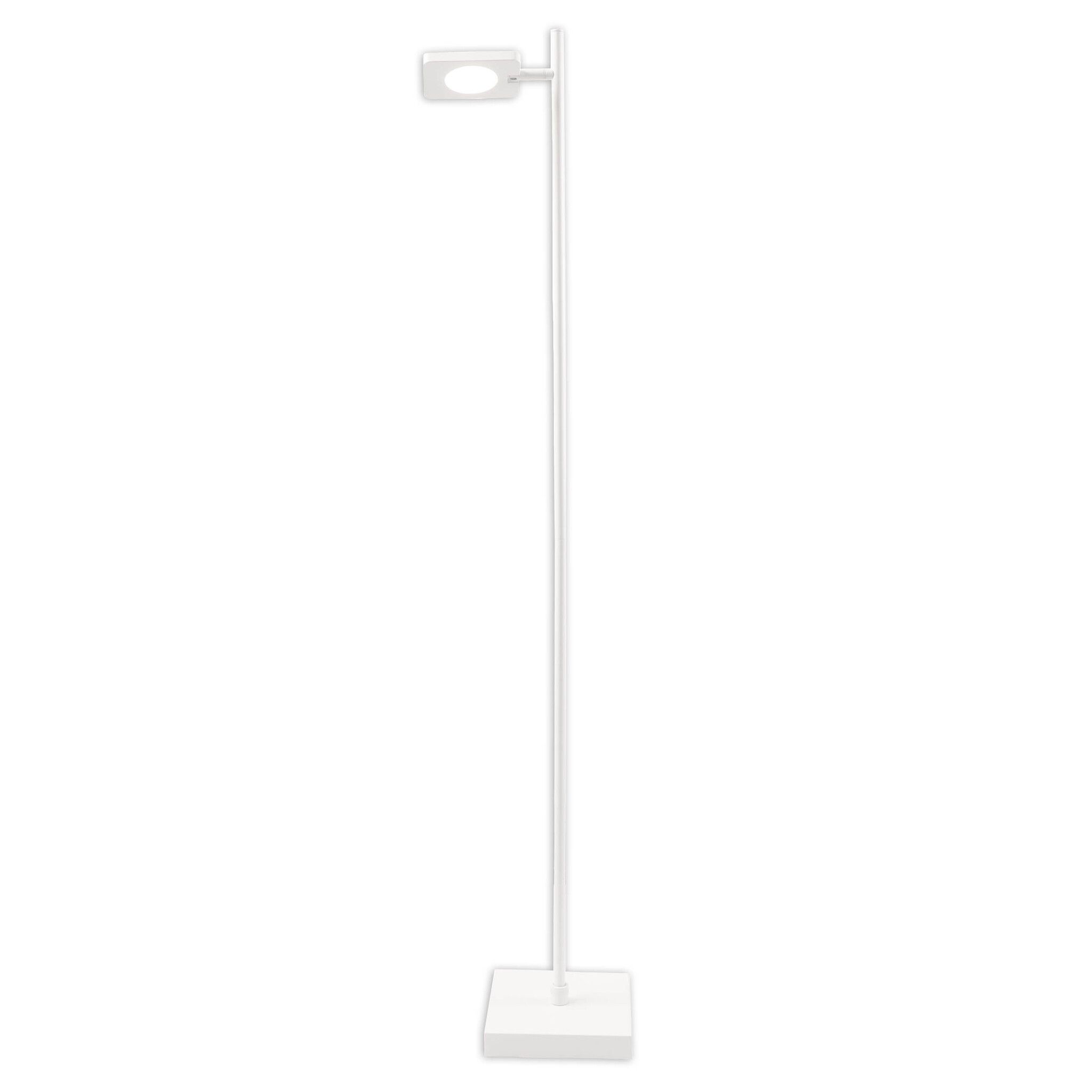 LED Akku- Stehleuchte LUPA H:135cm weiß - 3000K, 500lm, 5W, IP20
