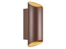 Nico Round 22, Wandleuchte, Rost - GU10, IP54, max.2*25W