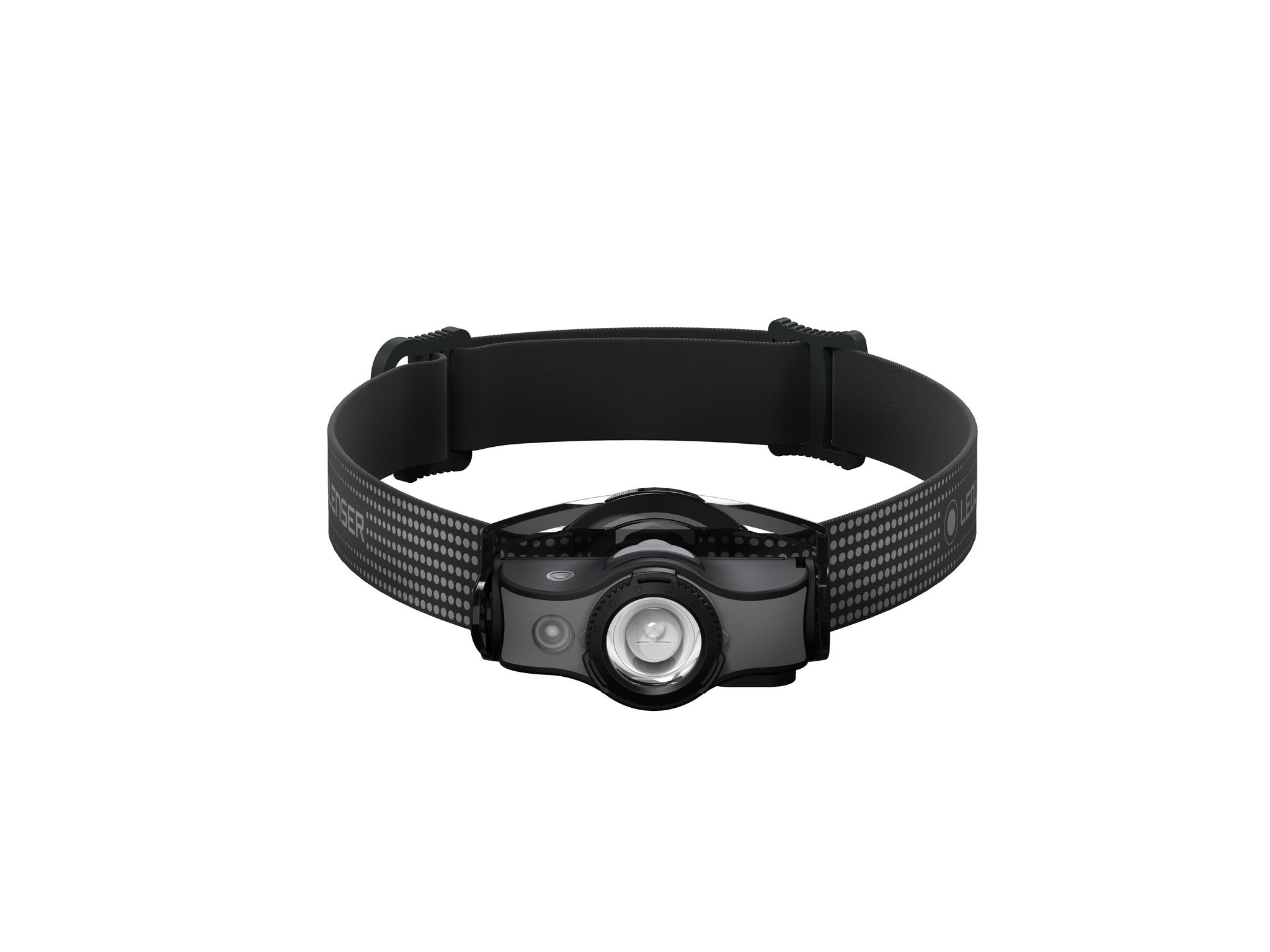 Stirnlampe MH5 schwarz/grau - 6000-7500K, Schwarz/Grau, Kopfdurchmesser 3.1 cm