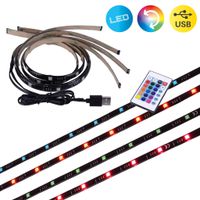 Näve LED TV-Stripe 4x 50cm RGB - Näve LED TV-Stripe 4x 50cm RGB, USB Anschluss