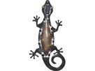 Solar Dekoration Gecko - Schwarz, Lichtfarbe Warmweiss