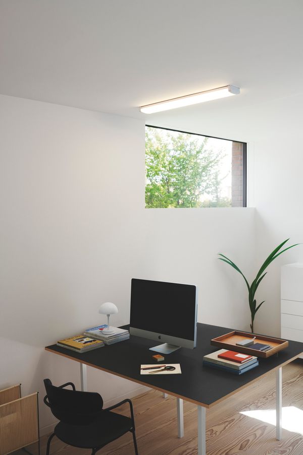 LED Deckenleuchte Wilmington 90 - 29W, 3200lm, 3000K, IP20, weiss, nicht dimmbar, L=905mm, B=128mm, H=46mm