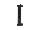 ALU DESKTOP USB-C - 4xT13, 1x USB-C / 2x USB-A max. 3.4A / PD 20W, 2.0m Zuleitung, schwarz