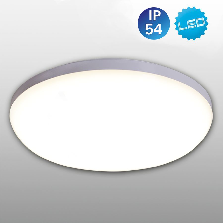 LED Deckenleuchte Garda d:28cm - LED fest verbaut, 4000K, neutralweiss