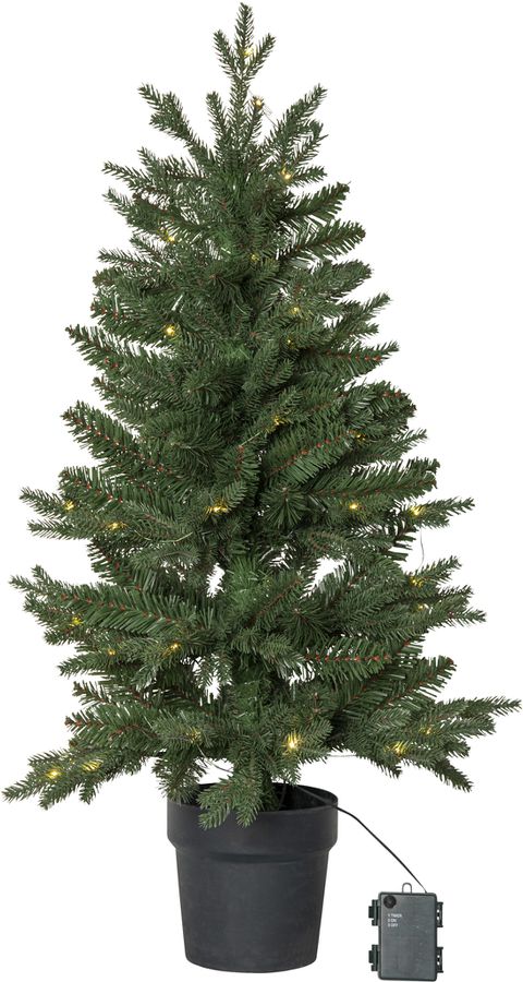 Künstlicher Weihnachtsbaum  Byske - grün, 40 LED's, 90cm Höhe