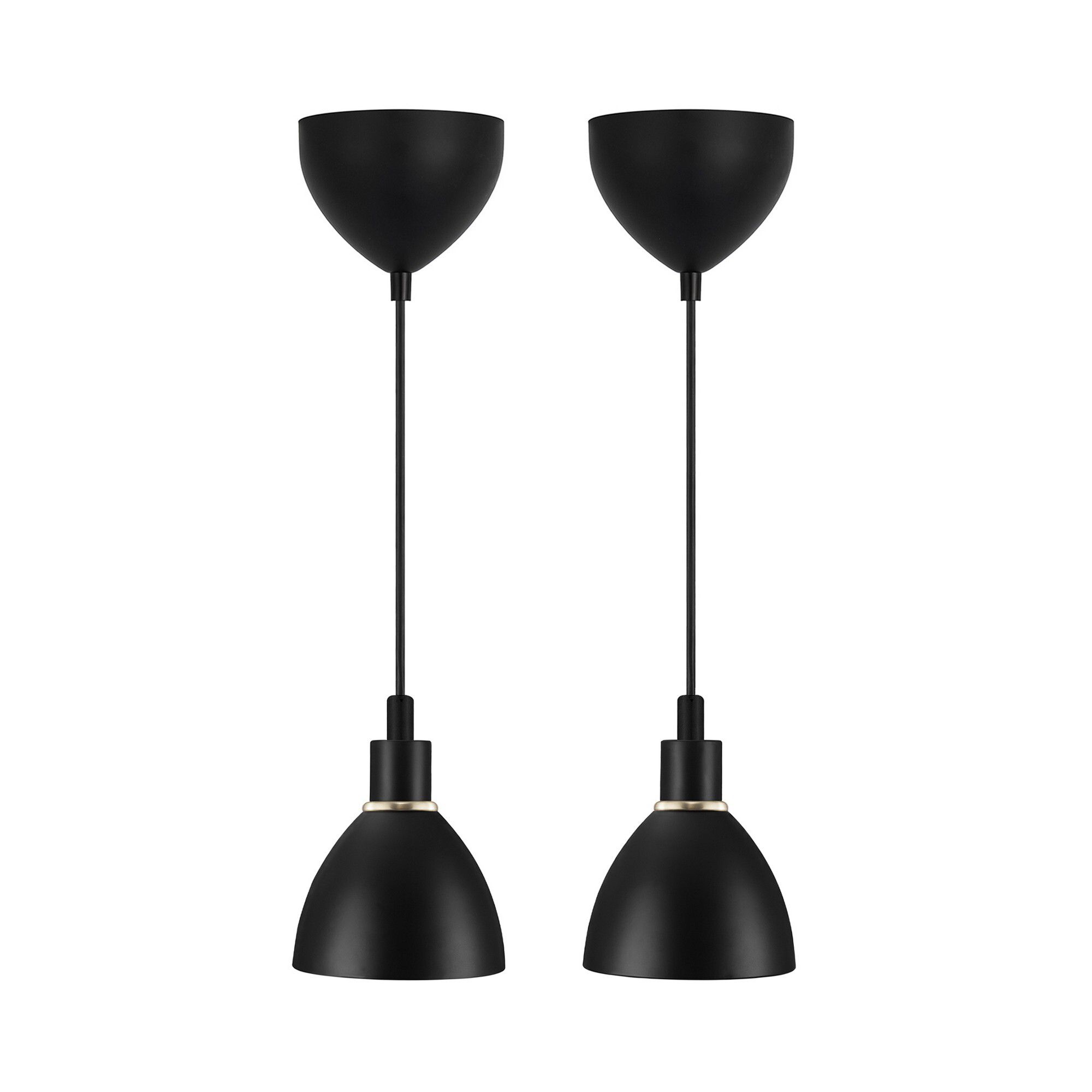 Ray 2-kit, Pendelleuchte Schwarz - E14, max. 2x40W, IP20