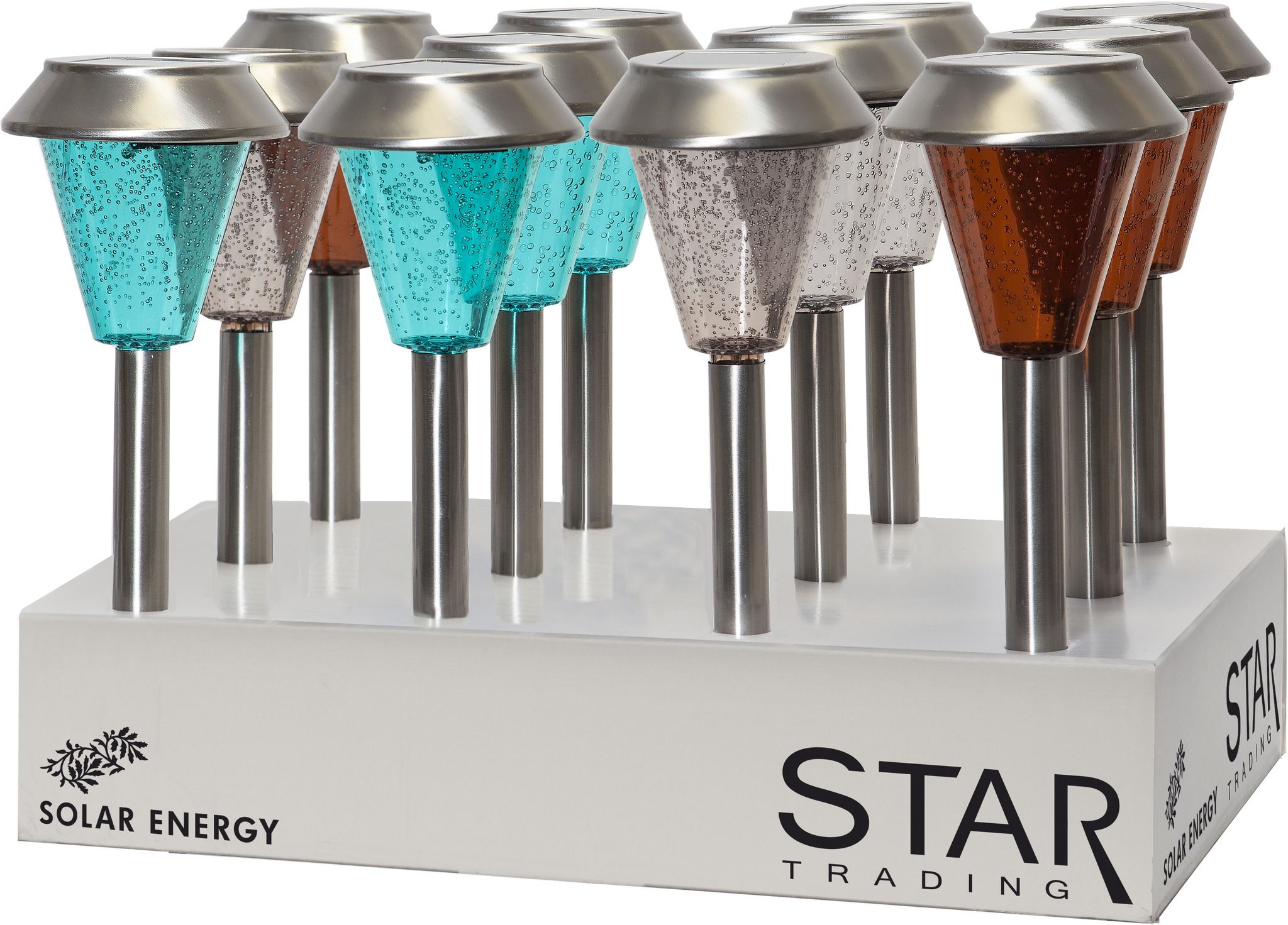 Solar Poller-Leuchte Ibiza - Multi, Lichtfarbe Warmweiss