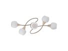 5er Deckenleuchte  MONACO  L: 62,5cm beige - IP20, E14, Beige