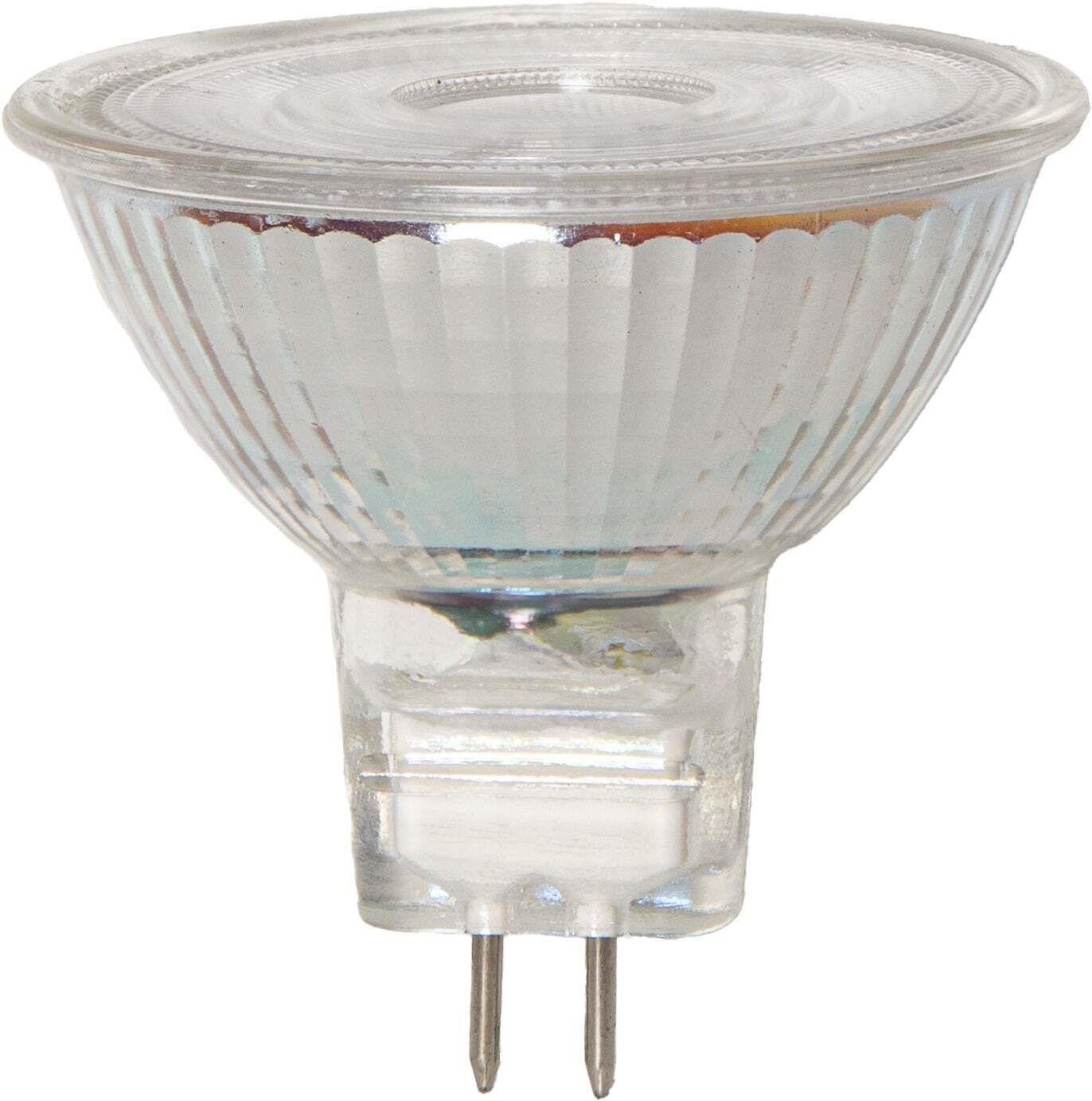 LED Leuchtmittel GU5,3 MR16 Spotlight Glass - GU5.3, 260Lm, 2.1W, 12V