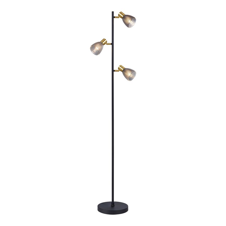 3er Spot Stehleuchte LINDITA H: 154cm exkl. Leuchtmittel - E14, IP20, 230V
