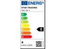LED Leuchtmittel E27 A60 Clear - E27, 470Lm, 2700K, 4W, 230V
