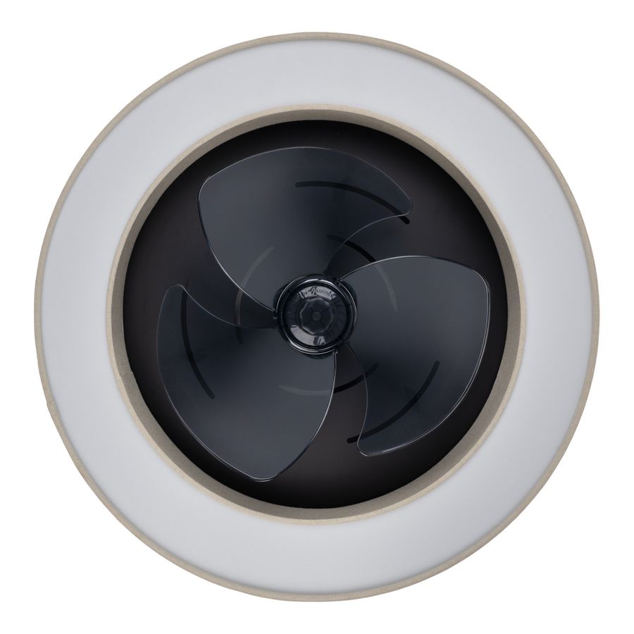 LED-CCT Deckenleuchte  VALENTO  inkl. Ventilator : 51cm beige - IP20, LED-Modul, Beige