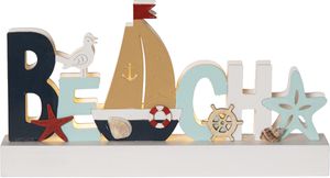 Tisch Dekoration Seaside - Indoor, Blau, 13.00cm Höhe