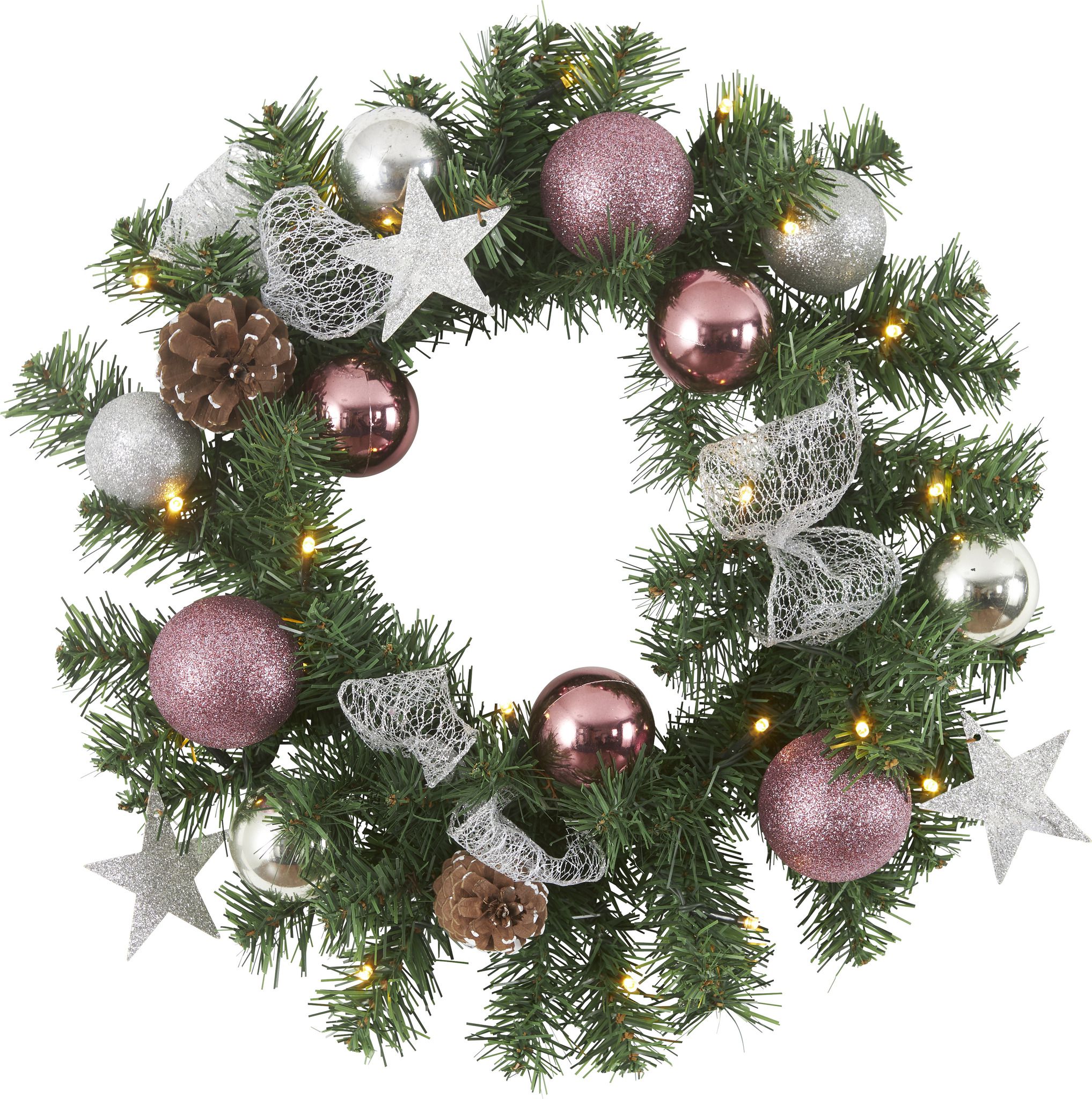 Kranz Noel - IP20, Warmweiss, 20 LED's