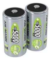 NiMH Akku Mono D 5000 mAh - 2er Blister