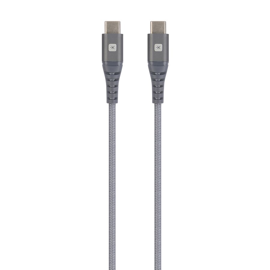 USB-C to USB-C Cable - 2m - USB-C to USB-C Cable, 2m, weiss