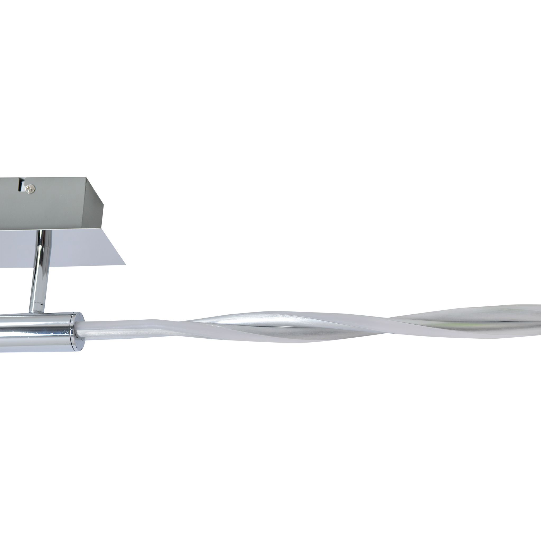 LED Deckenleuchte Twist - LED fest verbaut, 3000K, warmweiss