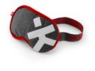 Deluxe Sleep Mask, Dark Grey - Schlafmaske, dunkelgrau