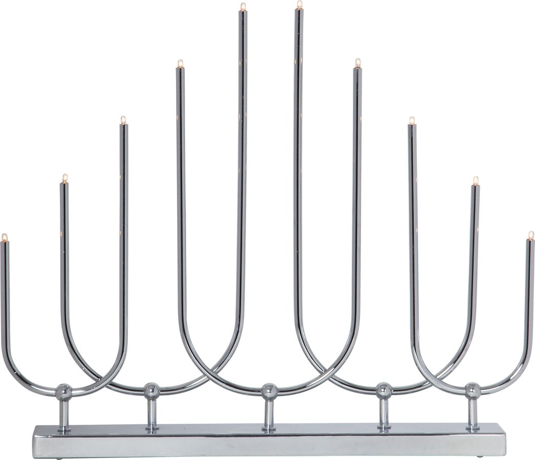 Kerzenleuchter Novum - IP20, Chrom, Warmweiss