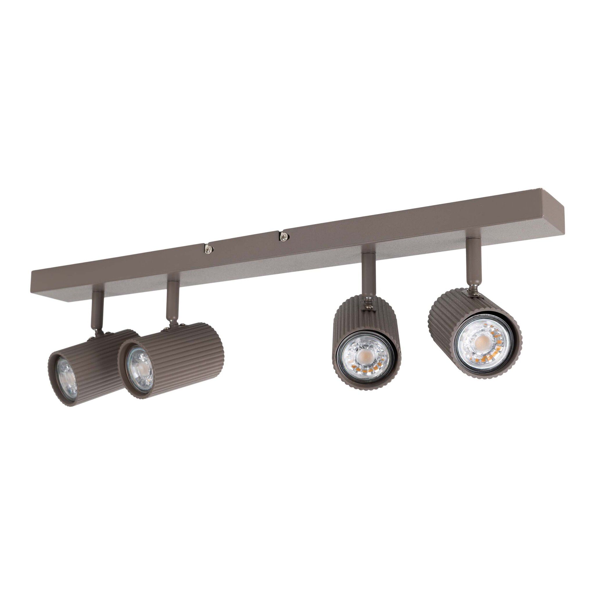 4er Spot-/Deckenleuchte  TINNIS  L: 56cm sand - IP20, GU10, Beige