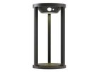 Solarleuchte MARKAB - 3.7V DC, 5.88W, 600lm, 3000K, CRI 80, 110°, schwarz, D=160mm, H=300mm