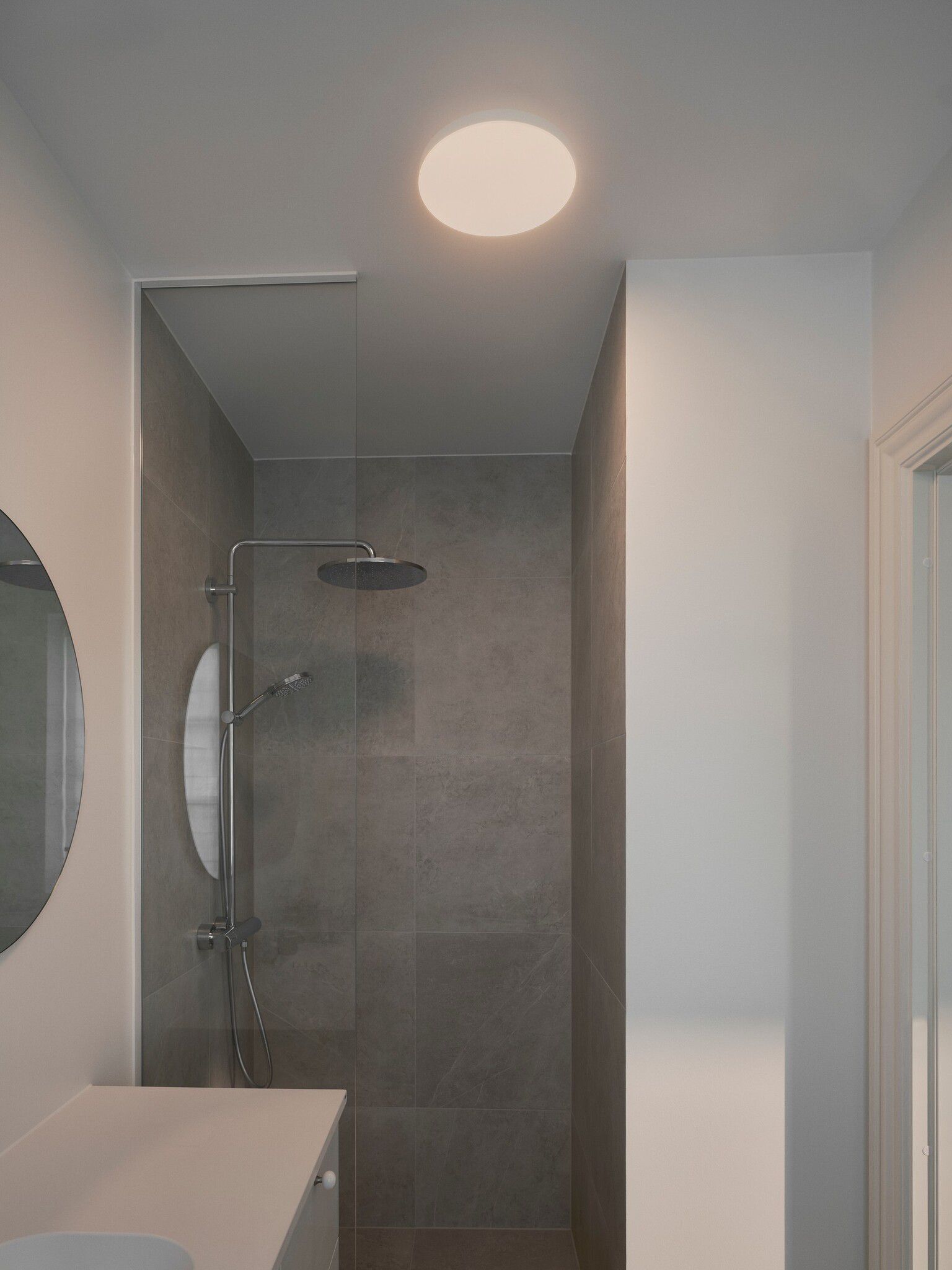 Deckenleuchte Serenova 28  Weiss - 15W, LED-Modul, IP65