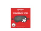 Deluxe Sleep Mask, Dark Grey - Schlafmaske, dunkelgrau