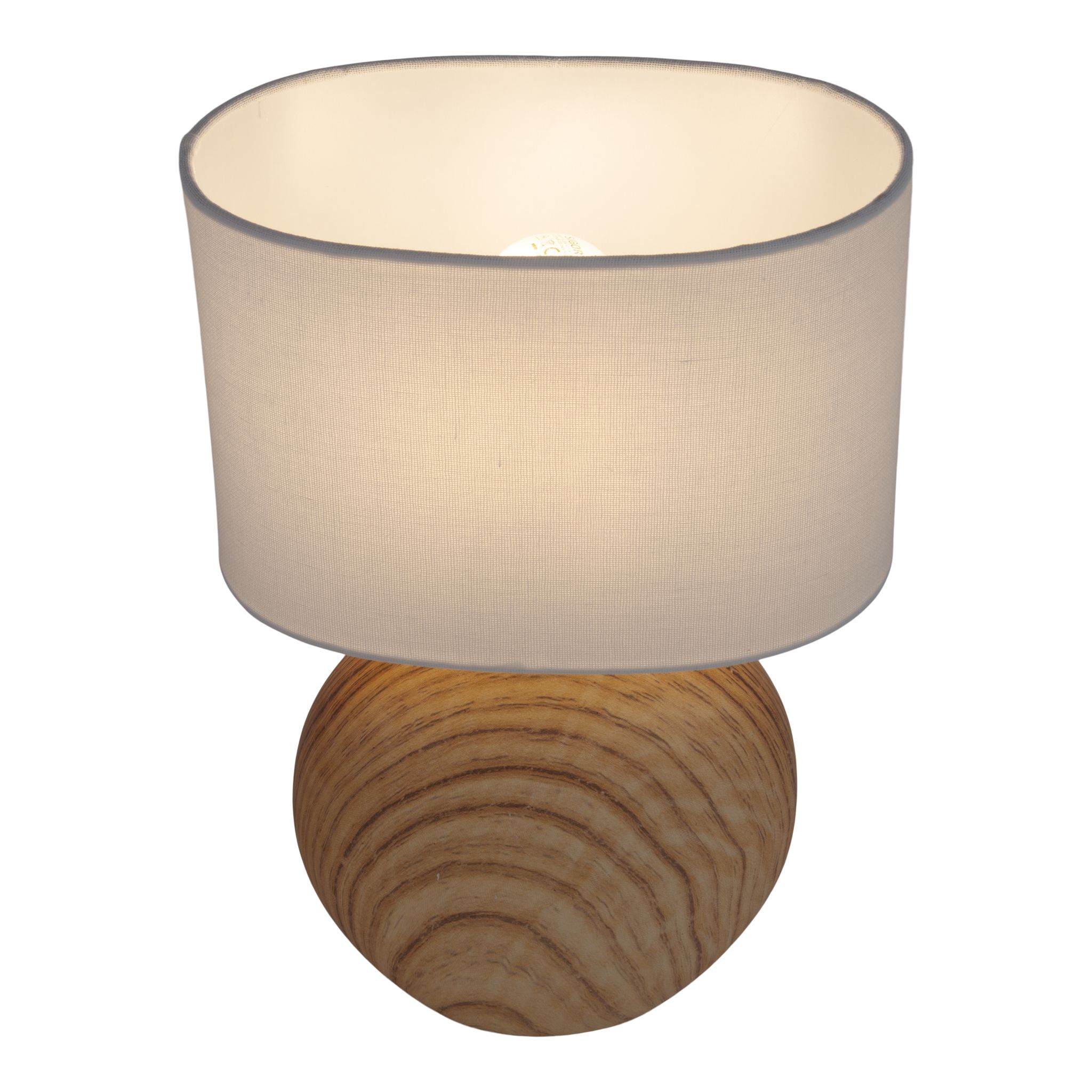 Keramik Tischleuchte WOODY - 40W, E14, IP20