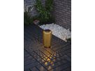 Solar Laterne ALHENA - AKKU 1x1.2V 1000mAh, 1800K , IP44, Metall, Solar Ladeanschluss, D=120mm, H=250mm
