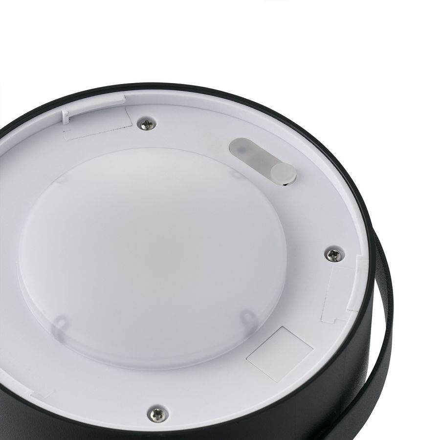 Coupar, Solar-Tischleuchte, Schwarz - LED-Modul 3.2W, IP44, schwarz
