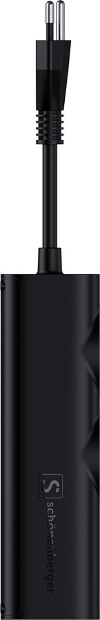 67W GaN Fast Charging Station - 2x T13, Out: USB-C1/ C2/ C3: 67W PD, C1+C2 shared: 45W + C3: 20W, USB-A: 5W, GaN, 1.5m Kabel,schwarz