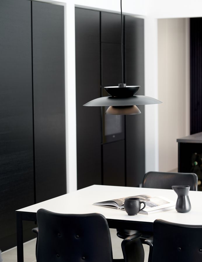 Carmen, Pendelleuchte, Schwarz - E27, IP20, max.40W