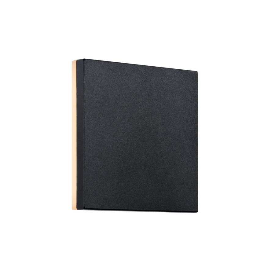 LED Wandleuchte Artego Square - 7.2W, 484lm, 3000K, IP54, CRI 81, 120°, schwarz, nicht dimmbar, L=150mm, B=150mm, H=50mm