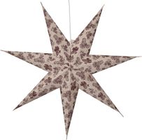 Papierstern Cotton - IP20, Beige