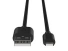 Lightning Daten und Ladekabel 100 cm - Lightning Daten und Ladekabel 100 cm schwarzes Kabel