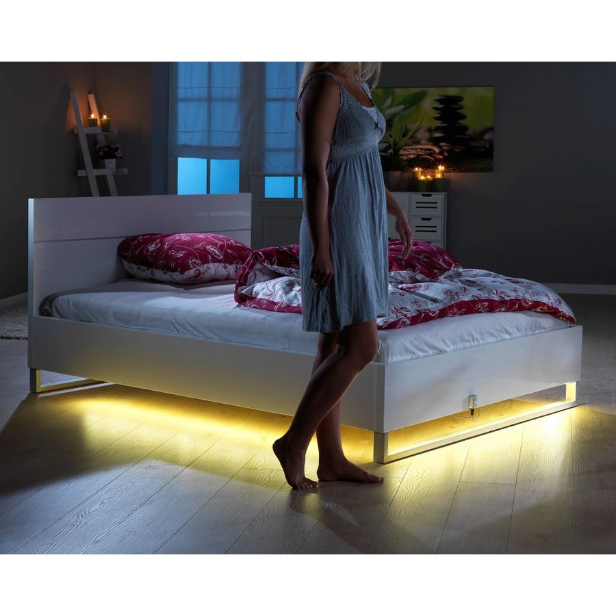 LED Bettlicht Stripe indoor - IP20, kaltweiss, 240cm Länge
