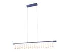 LED Pendelleuchte Nobilis l: ca. 100 cm - grau - LED, 23.6W, IP20