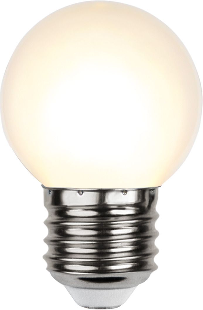 Lampada a led E27 G45 Decoration Party - E27, 15Lm, 2700K, 1W, 220-240VAC