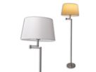 Stehleuchte Bologna h: 158cm beige - E27, IP20