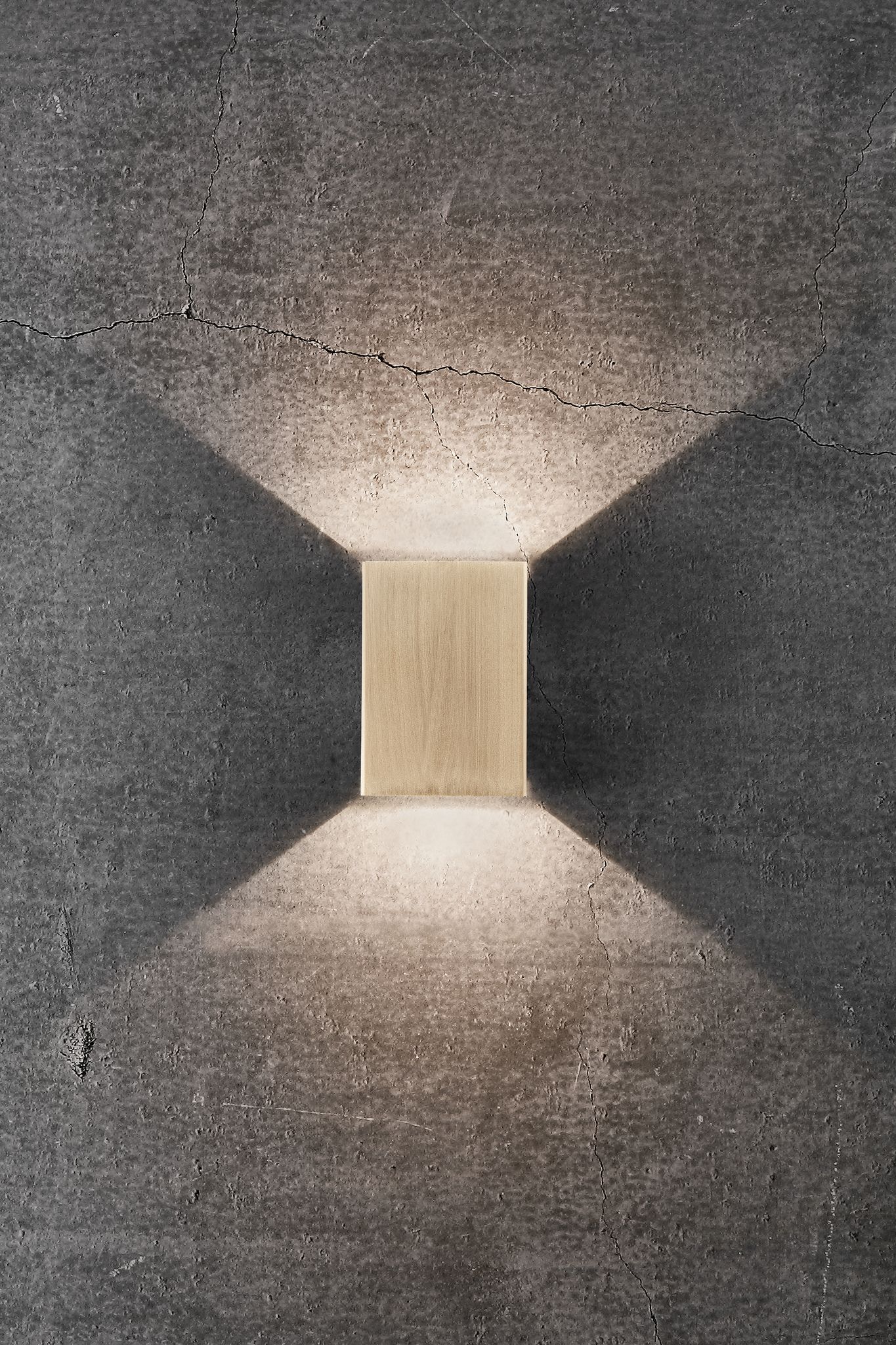 Fold 10, Wandleuchte, Messing - LED Modul, 7,4W LED, IP54