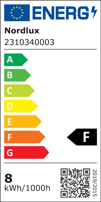 LED Einbaudownlight ALBRIC - 8W, 535lm, 2700K, IP44, CRI 90, schwarz, dimmbar, D=90mm, H=49mm, BL=83mm