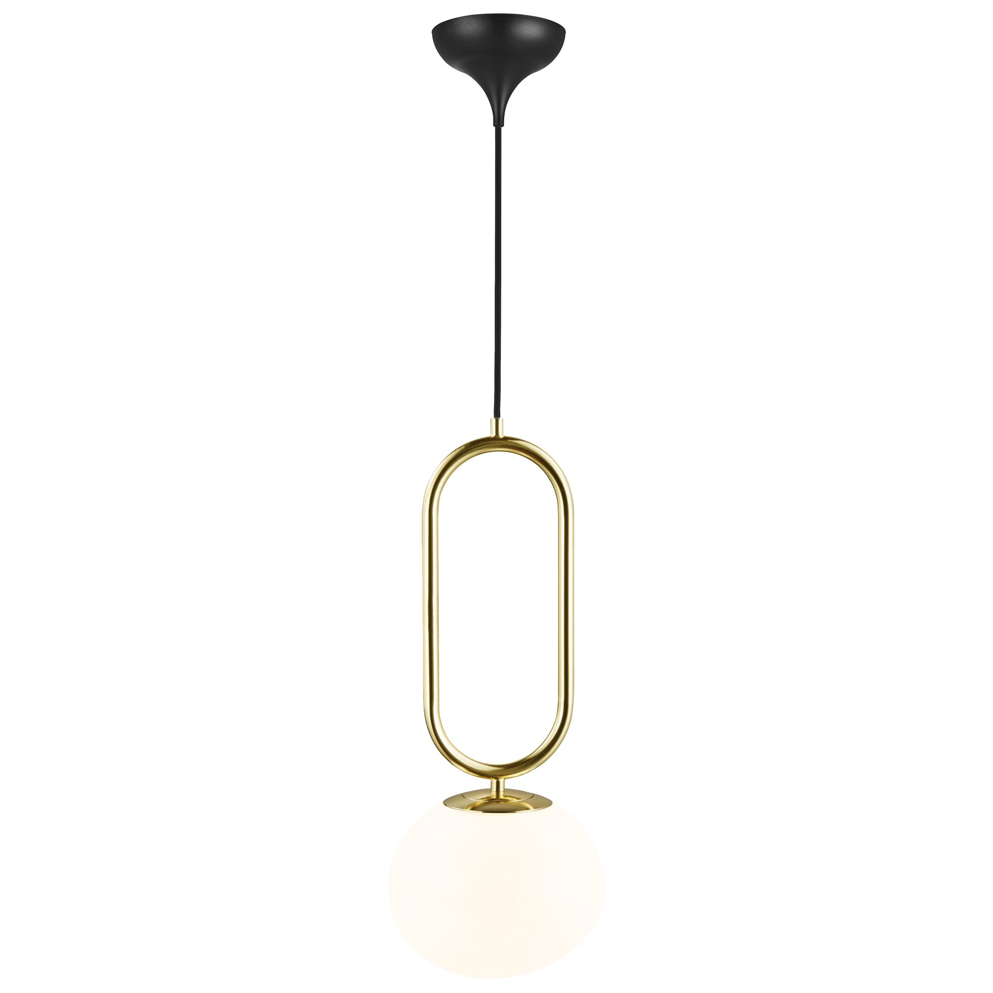 Shapes 27, Pendelleuchte, Messing - IP20, E27