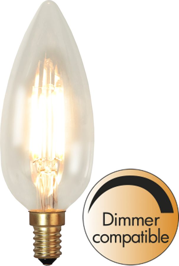 LED Leuchtmittel E14 C45 Soft Glow - E14, 260Lm, 2200K, 3W, 230V