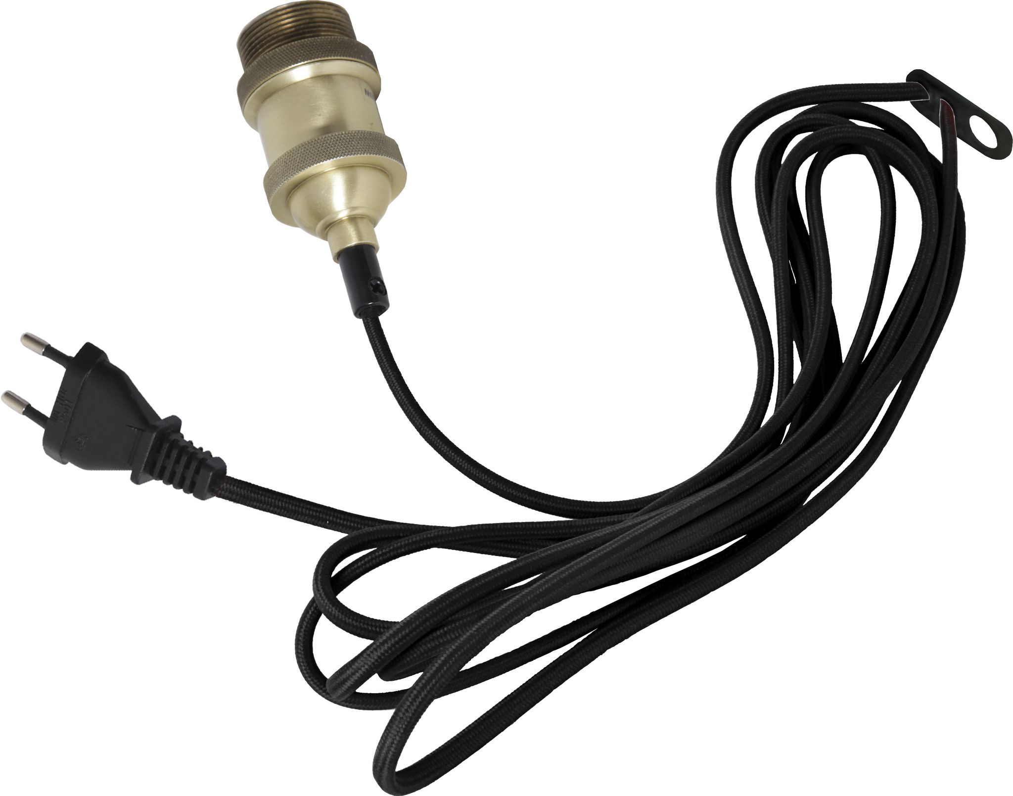 Lampenaufhängung E27 Archaic - E27, Oxid, 230V AC