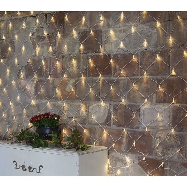 System LED Extra, Lichternetz, 300x300cm - Weiss, Warmweiss