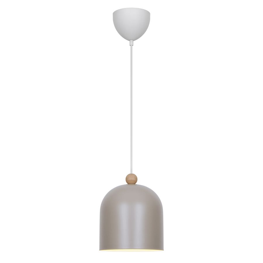 Pendelleuchte Gaston Hell braun - E27, IP20, 230V